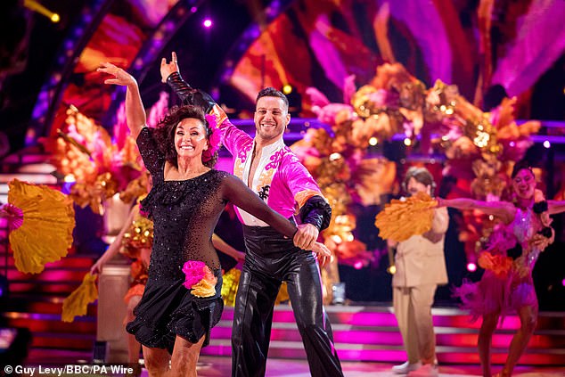 Head judge Shirley will appear with dramatic volumised hair for a Copacabana-style 80s routine