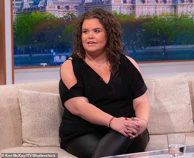Gogglebox's Amy Tapper has hit back at a follower who branded her a 'liar' for using weight-loss drug Mounjaro to shed a whopping 7.5st without telling fans (pictured on Thursday)