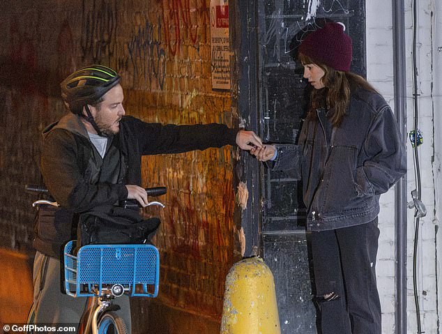 Lily Collins has swapped the elegance of Emily in Paris for a seedy backstreet drug deal in her latest role