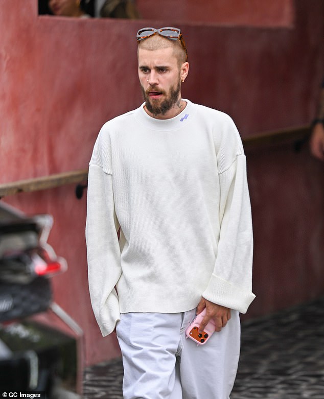 In the post, Patti 'declared freedom, strength, clarity, and healing over' her son and asked that God 'heal every wound in his heart, mind, and body.' Justin is seen this week