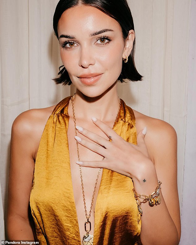 Jackie (above) has started working with luxury fashion houses such as Dior, Burberry and Jimmy Choo as well as jewellery firm Pandora and beauty brands including Sol De Janeiro