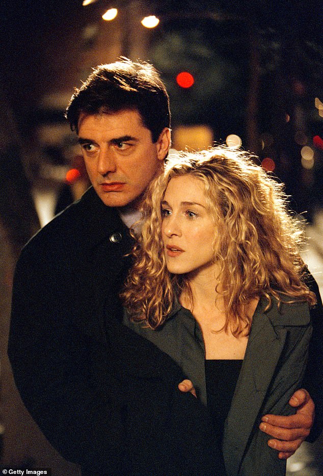 Fans of Sex And The City were upset when Mr Big died following a heart attack while working out on a Peloton exercise bike, but others joked that Noth (left) was lucky not to appear in the critically panned sequel
