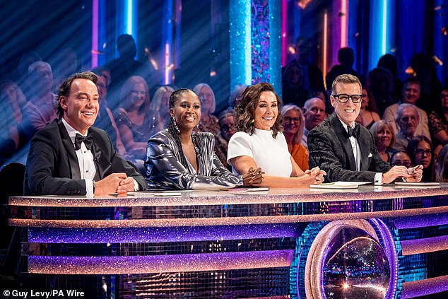 Since joining in 2017 Shirley, 65, held the casting vote, but it will now rotate weekly between the other judges Craig Revel Horwood, Motsi Mabuse  and Anton Du Beke (pictured)