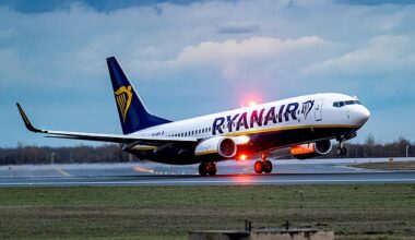 A Ryanair flight was diverted after a passenger reportedly 'ate his passport' and another attempted to flush one down the toilet (stock)