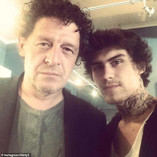 Marco Pierre White Senior and Junior pictured together