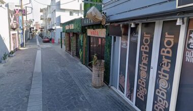 A British man has been accused of raping a Norwegian tourist in an abandoned building in Rhodes after meeting on Orfanidou Street a road full of bars and nightclubs