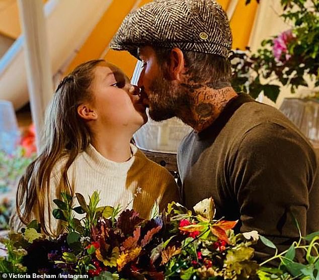 David and Harper have long shared a sweet bond, which has been documented online