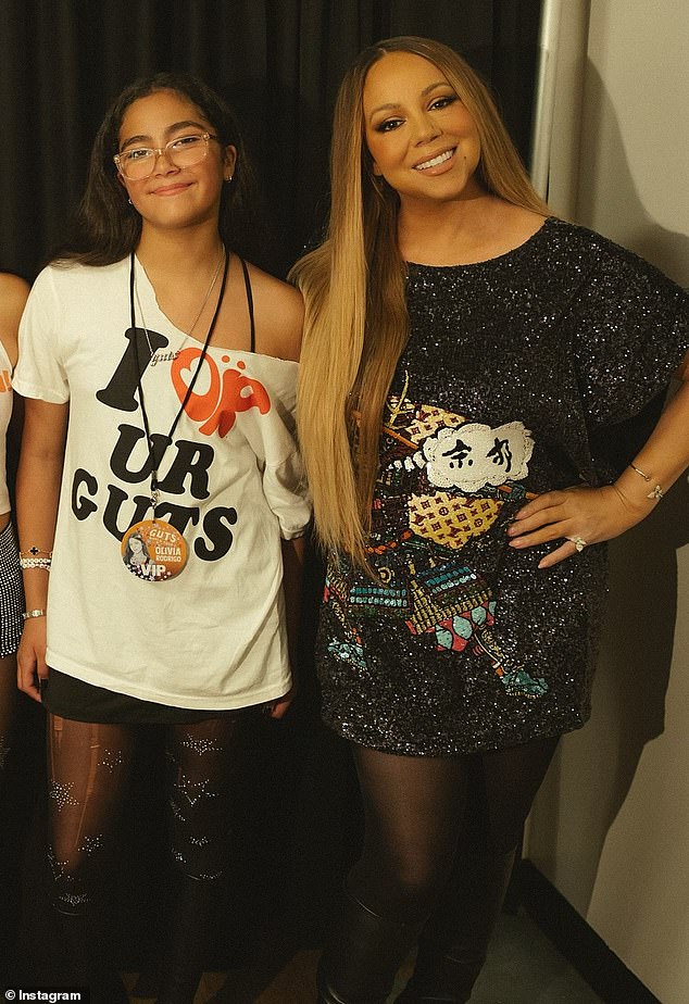 Mariah Carey revealed that her 14-year-old daughter Monroe may be blazing her own path with a career in music