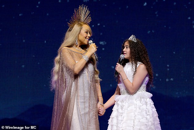 Back in December 2023, Monroe joined her famous mother on stage as they performed during her Merry Christmas One And All concert at the iconic Madison Square Garden