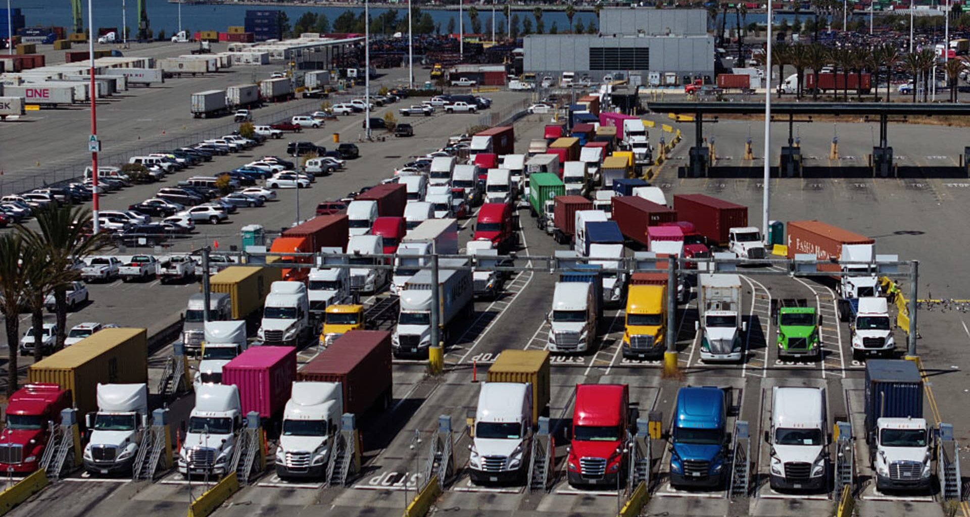 Sales of heavy trucks are falling like the U.S. is headed for a recession