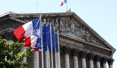 Wall Street eyes battered French assets as government faces collapse