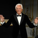 PARIS, FRANCE - JANUARY 22: Giorgio Armani walks the runway during the Giorgio Armani Prive Spring io 2019 show as part of Paris Fashion Week on January 22, 2019 in Paris, France. (Photo by Pascal Le Segretain/Getty Images)