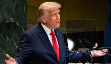 Fact-checking Donald Trump's Europe claims in UN speech