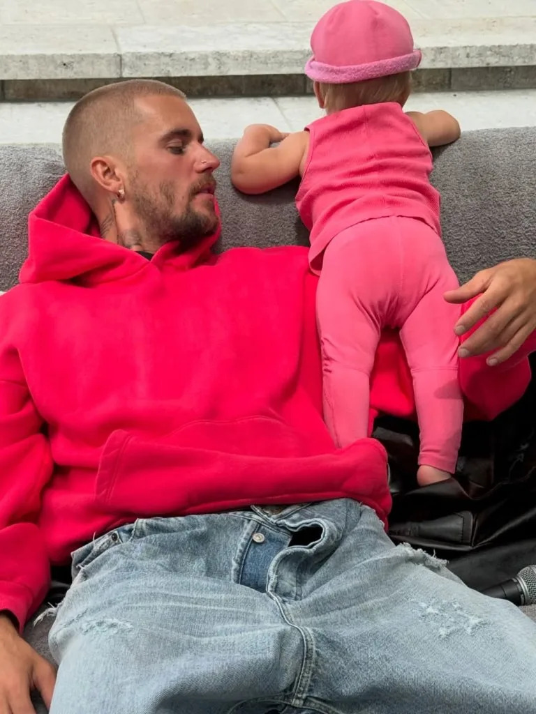 They announced Hailey’s pregnancy after renewing their vows last year. Instagram/Justin Bieber