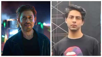 Aryan Khan imitates dad Shah Rukh Khan's signature walk, goofs around with crew in BTS video from sets of Ba***ds of Bollywood – WATCH