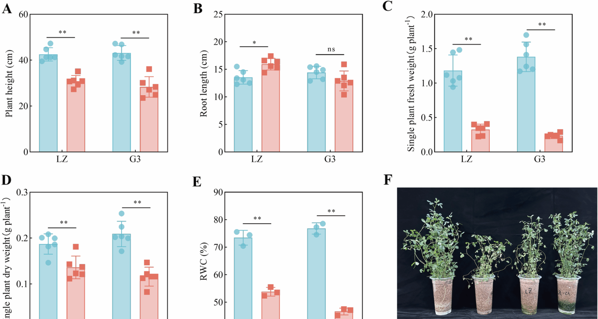 Widely targeted metabolic profiling reveals drought resistance mechanisms in alfalfa leaves | BMC Plant Biology