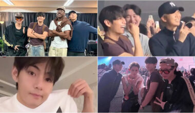 BTS' RM, J-Hope, V Turn Tyler The Creator's Seoul Concert Into Their Own Show; Dance, Giggle With CORTIS' James - All Photos, Videos | Korean