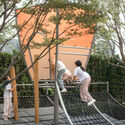 Traditional Chinese Aesthetic Children's Space Under Kongming Lantern / Xisui Design - Exterior Photography