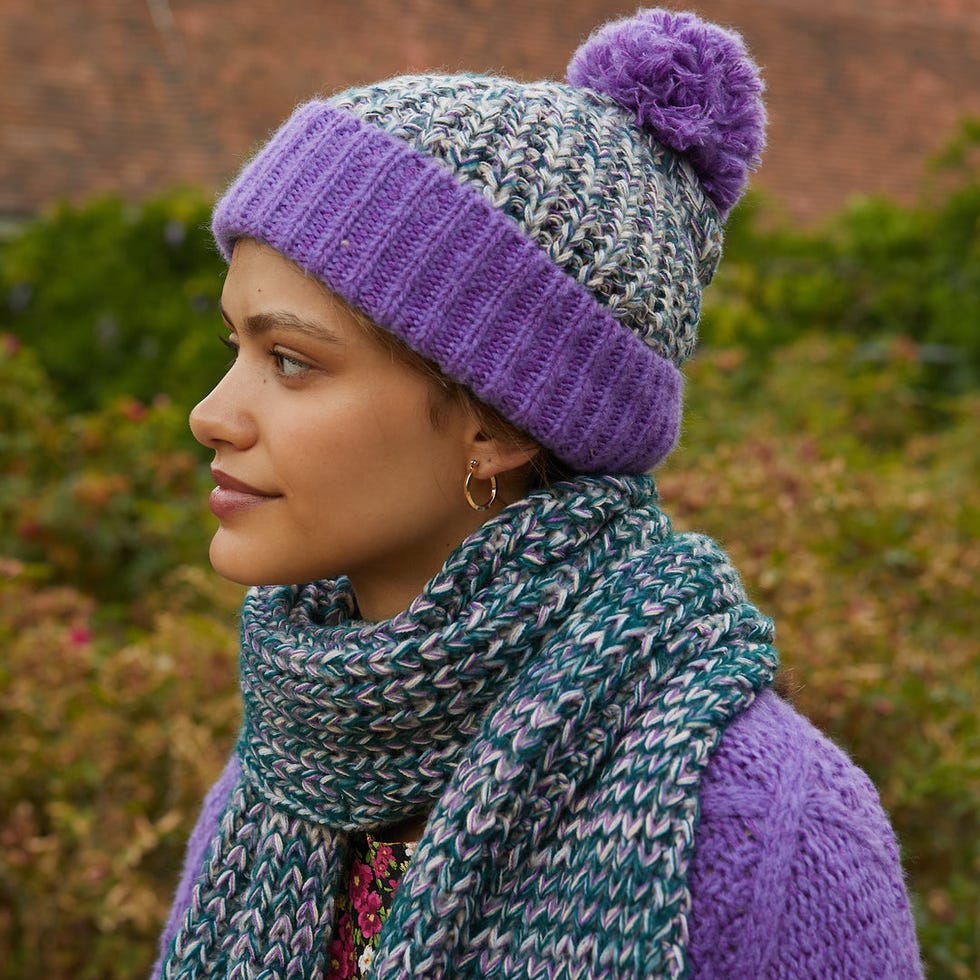 Lolly Twist Beanie Bobble Hat Lolly Twist Beanie Bobble Hat