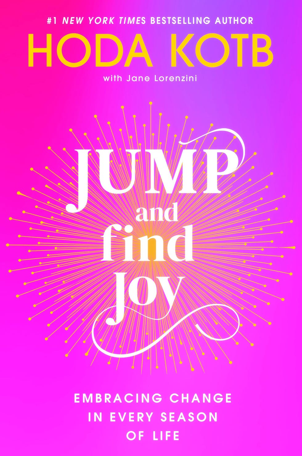 <i>Jump and Find Joy: Embracing Change in Every Season of Life</i> by Hoda Kotb with Jane Lorenzini <i>Jump and Find Joy: Embracing Change in Every Season of Life</i> by Hoda Kotb with Jane Lorenzini
