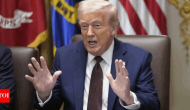 ‘Bit scary’: Trump unsettled by viral AI video mapping his life, predicting 2025 return; quips, ‘Who did that?’