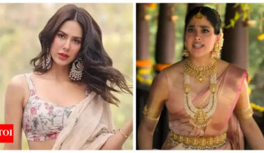 Netizens SLAM Sonam Bajwa for laughing at video imitating Janhvi Kapoor from Param Sundari: 'Ek insider aur outsider kabhi...' |