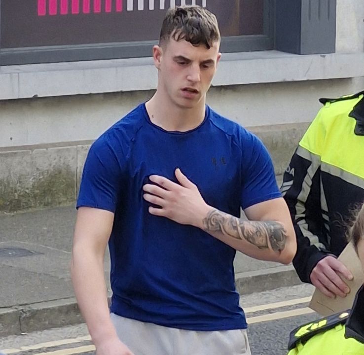 Kyle Stanley (23) at an earlier sitting of Sligo District Court.