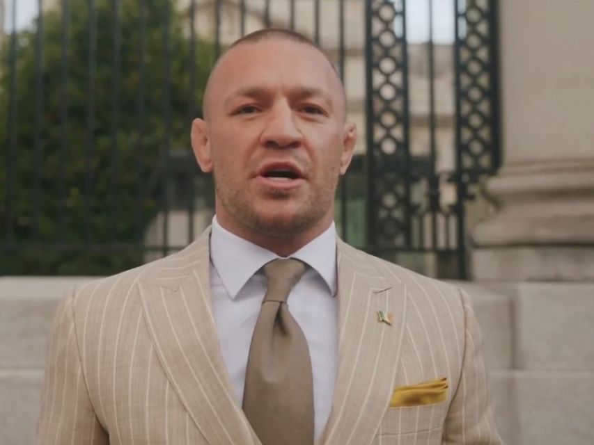 Conor McGregor is bidding for an Áras run