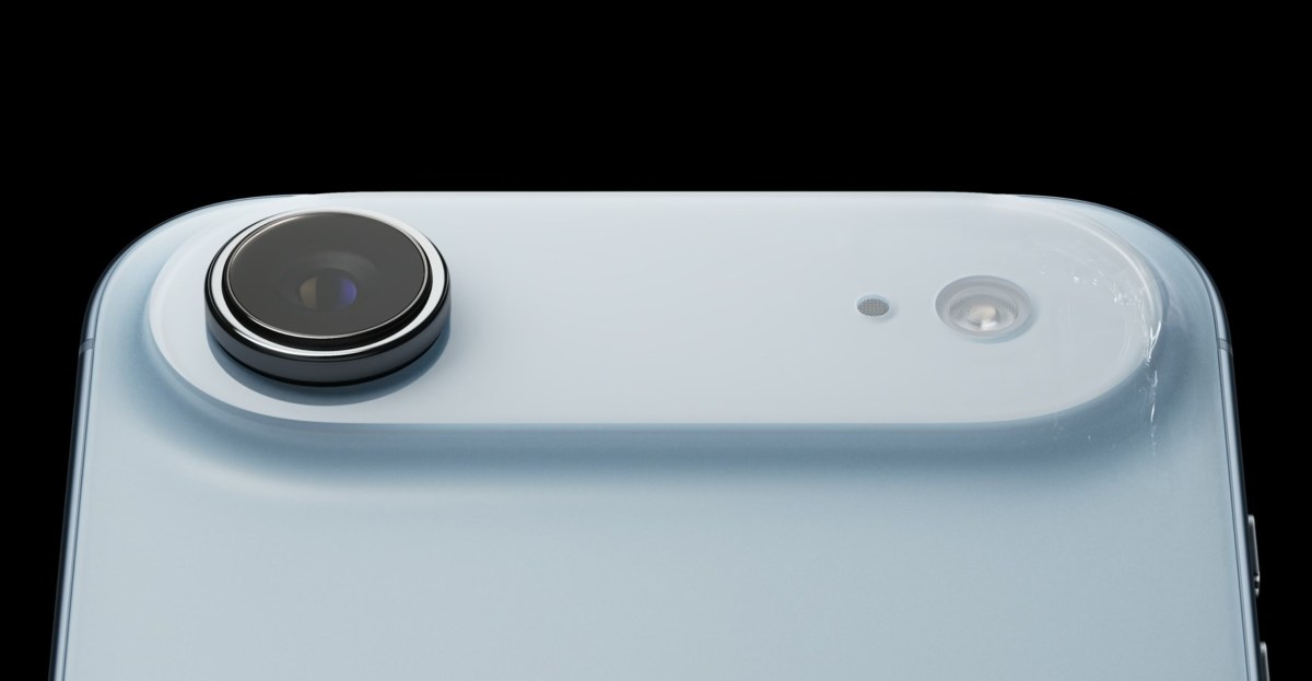 Here’s a cool peek at the iPhone Air’s camera.