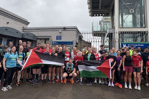 ‘We felt helpless watching the situation in Gaza’ – Community in Dublin comes together for Gaza solidarity run