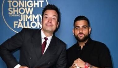 Karan Aujla teaches Jimmy Fallon bhangra, makes historic Punjabi takeover on The Tonight Show