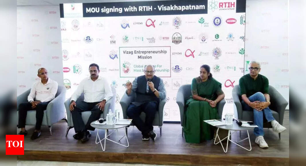 Vizag gets district entrepreneurship mission to boost grassroots innovation | Vijayawada News