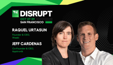 TechCrunch Disrupt 2025 Jeff Cardenas Raquel Urtasun