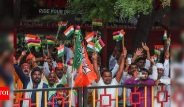 BJP plans spl Sewa Pakhwada, book launch for Modi’s b’day | Lucknow News