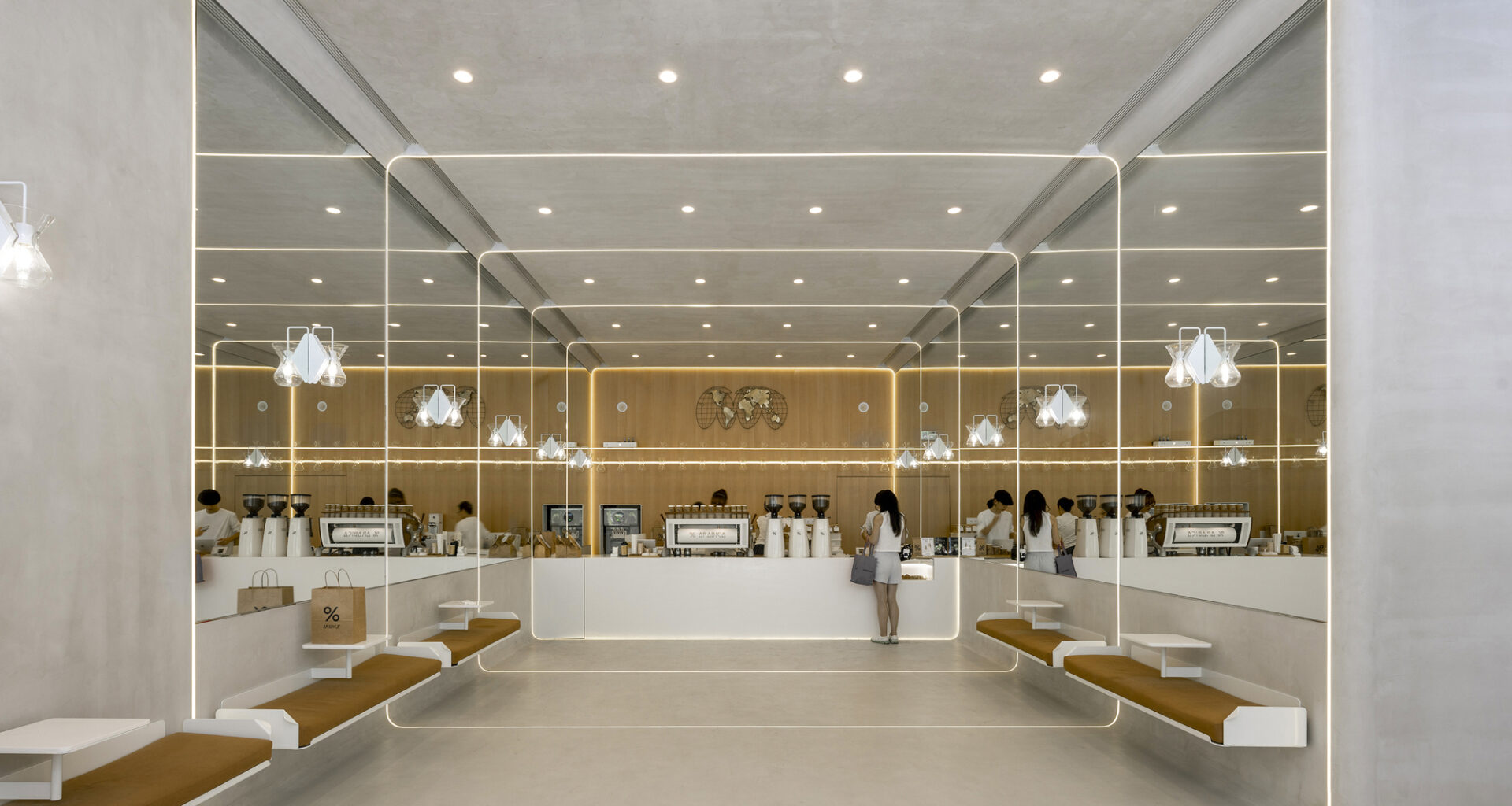 % Arabica Hangzhou MixC / Nguyen Khai Architects & Associates (NKAA)