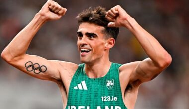 Ireland’s Andrew Coscoran qualifies for 1500m World Championship final in Tokyo