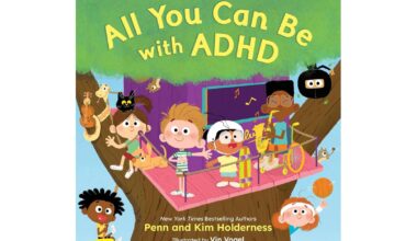All You Can Be with ADHD by Penn and Kim Holderness book cover