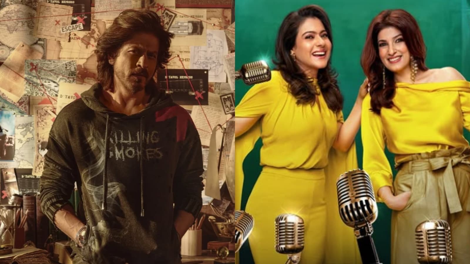 Shah Rukh Khan to feature in Two Much's finale? Kajol and Twinkle Khanna reveal