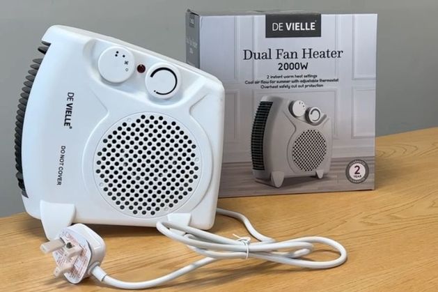 Urgent recall of over 5,000 mini heaters sold in Ireland due to risk of electric shock