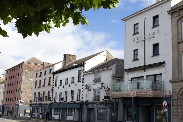 Two landmark adjoining Wexford buildings, once home to thriving pubs, are on the market