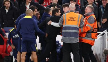 Uefa and Atletico Madrid set to investigate alleged ‘spit’ during Liverpool fracas that saw Diego Simeone sent off