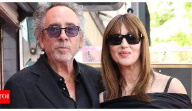 Tim Burton and Monica Bellucci SPLIT; couple announce separation after two years of dating | English Movie News