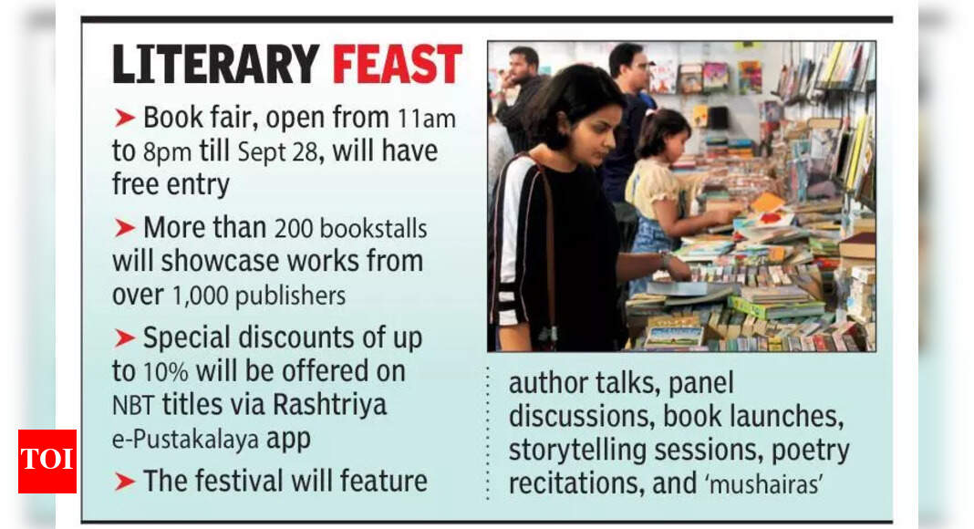 9 days of bookish delights as Gomti Book Fest begins at LU | Lucknow News