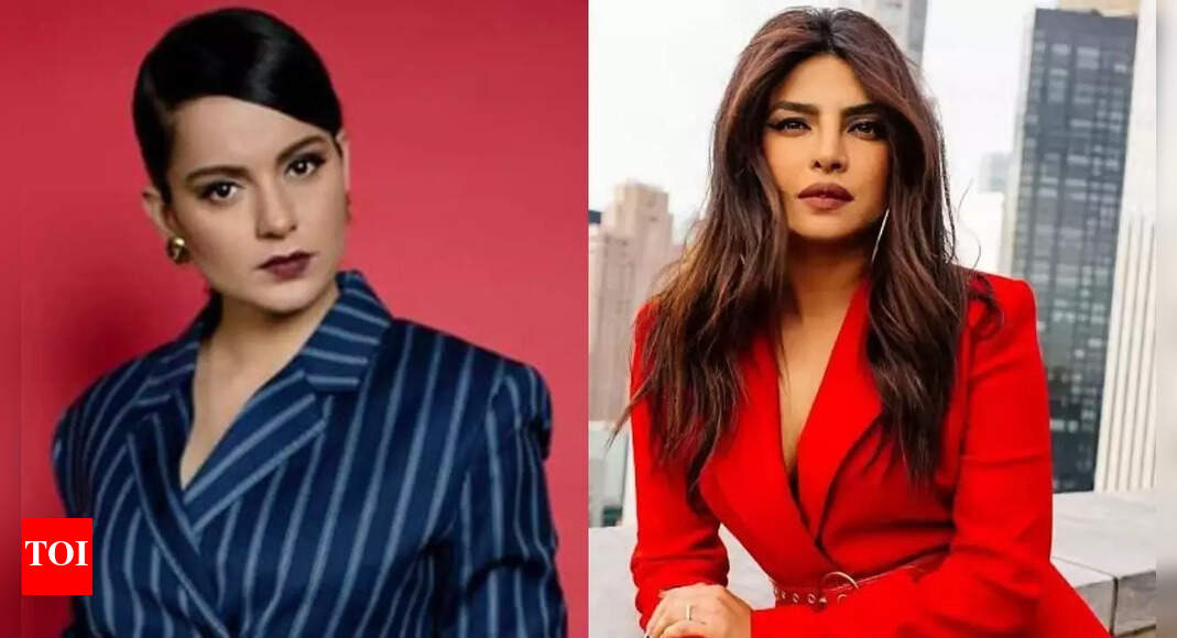 'She was this superstar..': When Kangana Ranaut was starstruck by Priyanka Chopra, recalled sneakily catching glimpses of her | Hindi Movie News