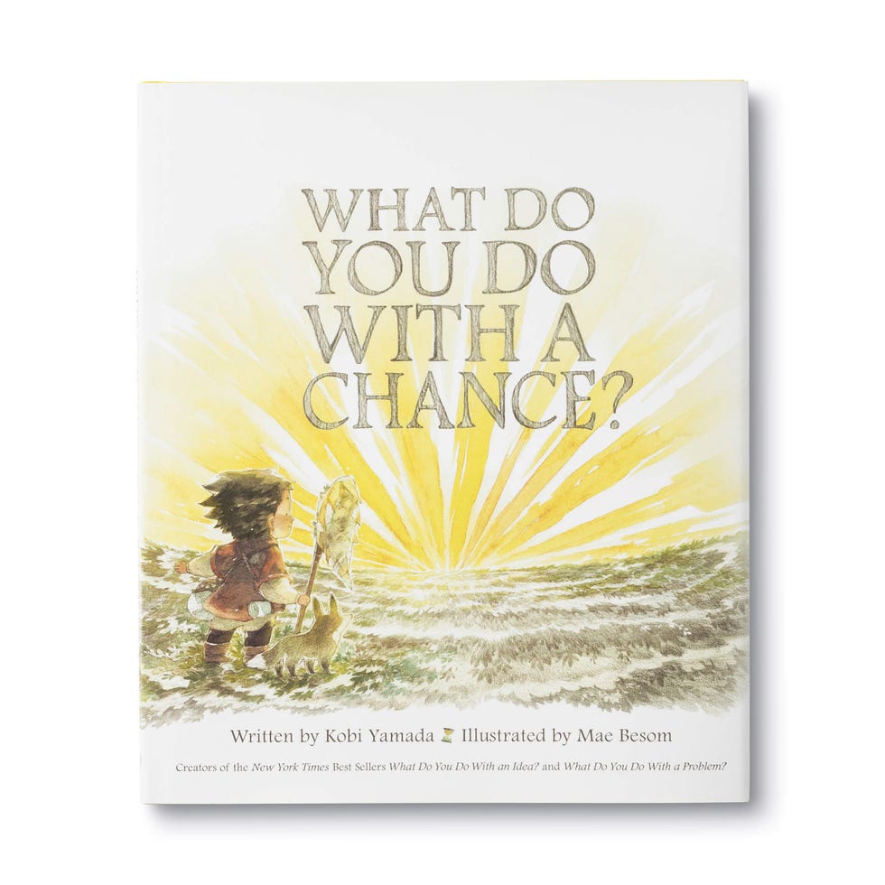 <i>What Do You Do With a Chance?</i> by Kobi Yamada <i>What Do You Do With a Chance?</i> by Kobi Yamada