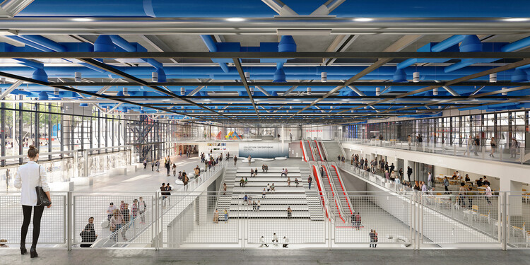 Centre Pompidou to Close for Five-Year Renovation Led by Moreau Kusunoki and Frida Escobedo - Image 5 of 8