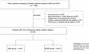 The risk factors of atrial substrate remodeling in the patients of paroxysmal atrial fibrillation following pulmonary vein isolation | BMC Cardiovascular Disorders