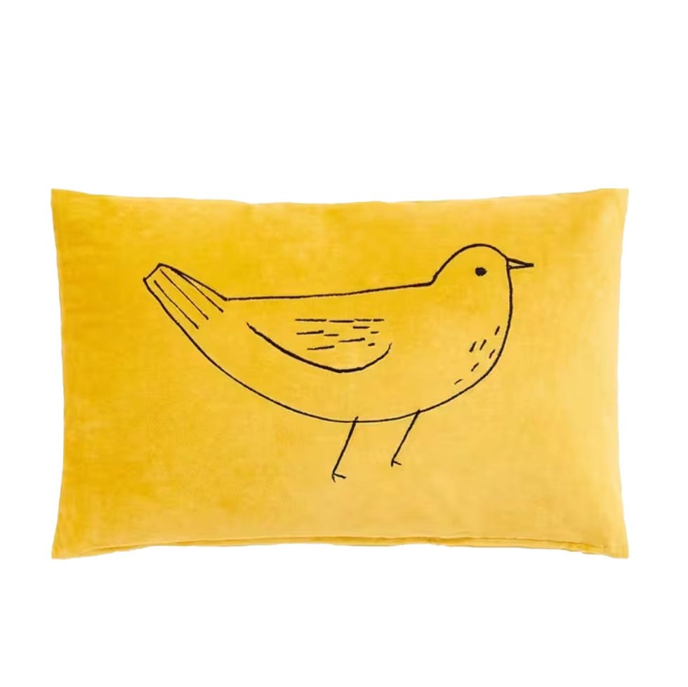John Lewis ANYDAY Betty Bird Cushion John Lewis ANYDAY Betty Bird Cushion