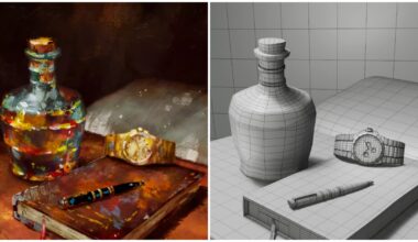 3D Artist Created Fantastic Render That Looks Like Oil Painting