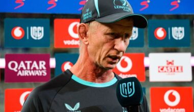 ‘Bottle up a little bit of the pain of that’ – Leo Cullen vows to get Leinster back on track after Stormers debacle